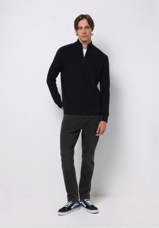 BARBATI - COLIN'S Pulover Navy  Barbati