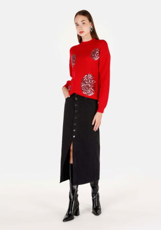 ЖЕНЩИНЫ - COLIN'S Свитер Rosu Regular