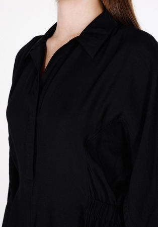 FEMEI - COLIN'S Rochie Neagra Regular Femei