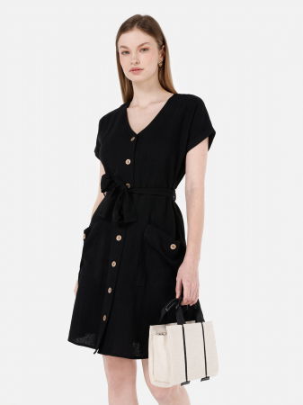 ЖЕНЩИНЫ - COLIN'S Женское Платье чёрное Regular