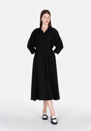 FEMEI - COLIN'S Rochie Neagra Regular Femei