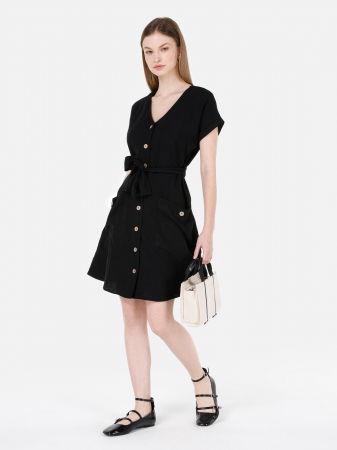 ЖЕНЩИНЫ - COLIN'S Женское Платье чёрное Regular