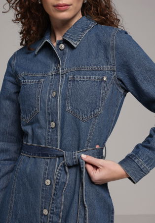 Платья - COLIN'S Женский Сарафан Синий Slim