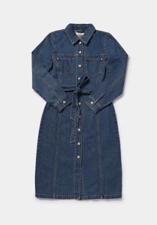 FEMEI - COLIN'S Sarafan Albastru Slim Femei