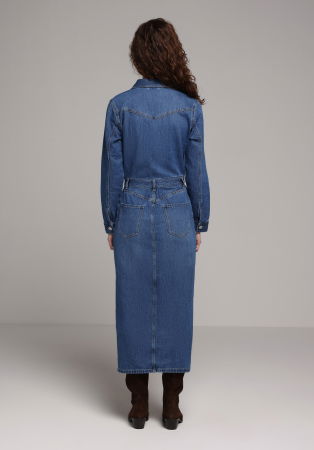 ЖЕНЩИНЫ - COLIN'S Женский Сарафан Темно-Синий Slim