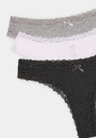 FEMEI - COLIN'S Set Lenjerie Cafenie  Femei