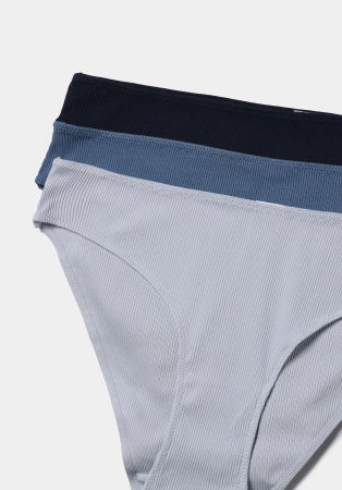 FEMEI - COLIN'S Set Lenjerie Navy/Gri/Albastru Modern Femei