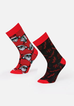 BARBATI - COLIN'S Set Sosete Rosii Modern Barbati