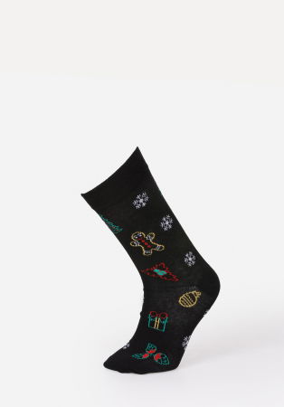 Sosete - COLIN'S Set Sosete Negre Modern Barbati