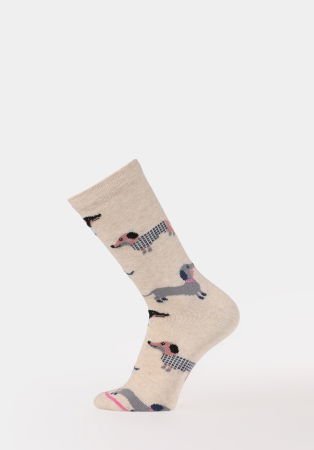 FEMEI - COLIN'S Sosete Bej  Femei