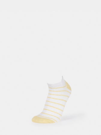 Sosete - COLIN'S Sosete Galbene Modern Femei