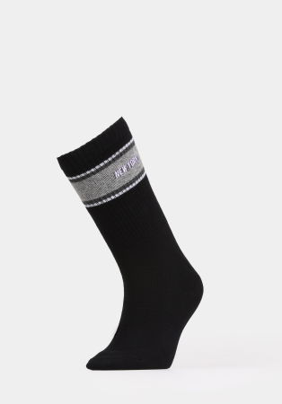 Sosete - Sosete Negre Modern Barbati