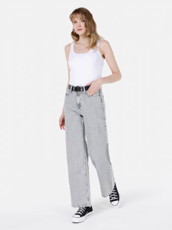 FEMEI - COLIN'S Top Alb Slim Femei