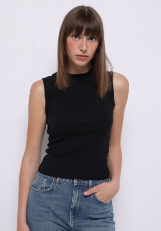 Футболки и Топы - COLIN'S Топ Negru Slim