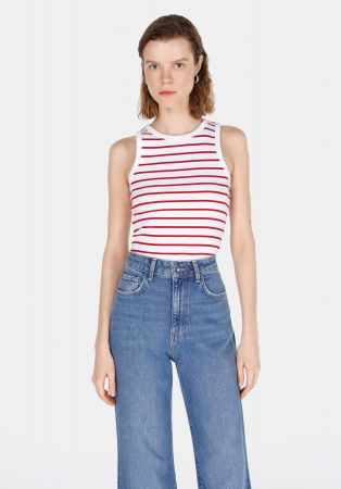 Tricouri si Topuri - COLIN'S Top Multicolor Slim Femei