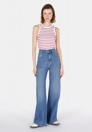 Tricouri si Topuri - COLIN'S Top Multicolor Slim Femei