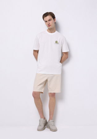 BARBATI - COLIN'S Tricou Alb Comfort Barbati