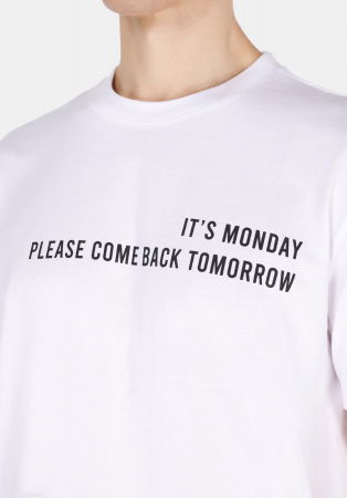 IMBRACAMINTE - COLIN'S Tricou Alb Comfort Barbati