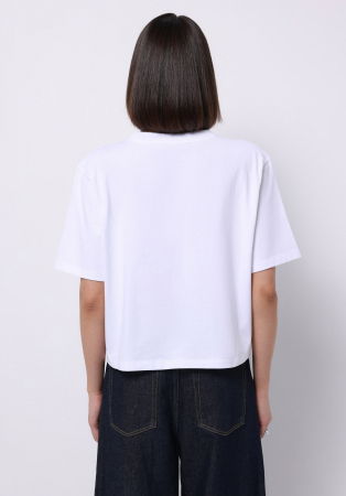 FEMEI - COLIN'S Tricou Alb  Femei