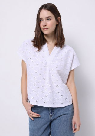 ЖЕНЩИНЫ - COLIN'S Женская Футболка Белая Regular