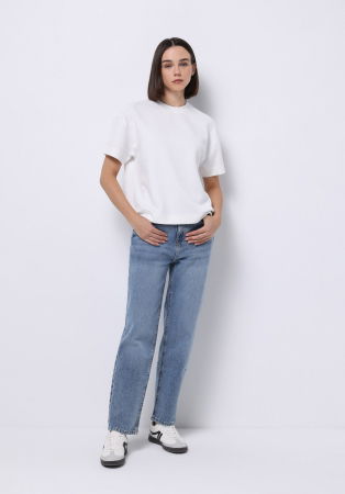 FEMEI - COLIN'S Tricou Alb Regular Femei