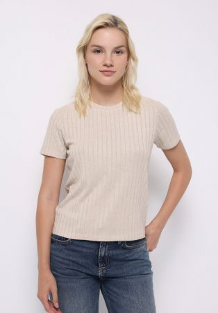 FEMEI - COLIN'S Tricou Bej  Femei