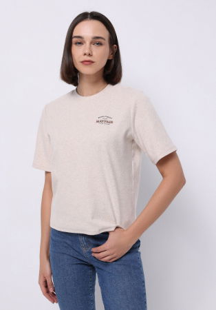 FEMEI - COLIN'S Tricou Bej Regular Femei