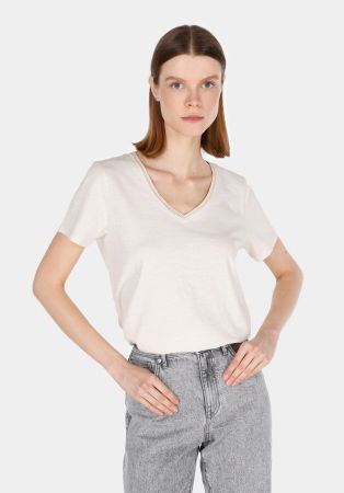 ЖЕНЩИНЫ - COLIN'S Женская Футболка Беживая Regular