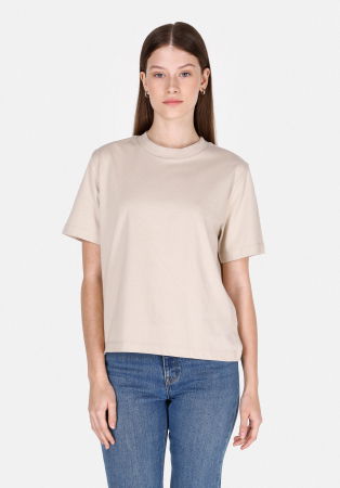 Tricouri si Topuri - COLIN'S Tricou Bej Regular Femei