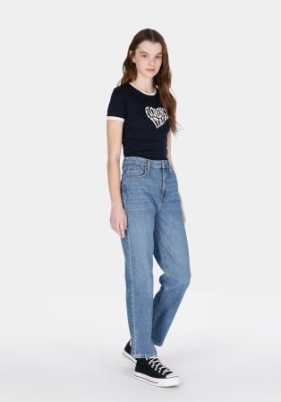 ЖЕНЩИНЫ - COLIN'S Женская Футболка Синяя Slim