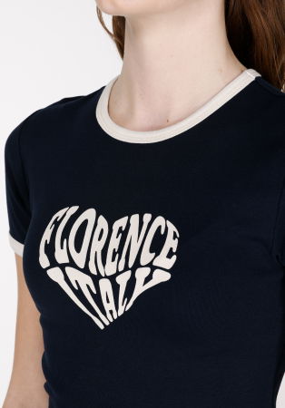 ЖЕНЩИНЫ - COLIN'S Женская Футболка Синяя Slim