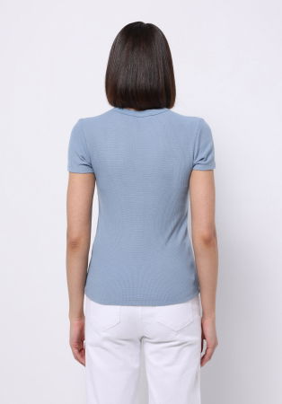 FEMEI - COLIN'S Tricou Blue Slim Femei