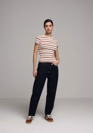 FEMEI - COLIN'S Tricou Crem Slim Femei