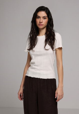 FEMEI - COLIN'S Tricou Crem  Femei