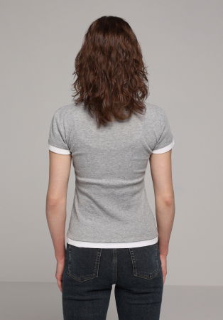 FEMEI - COLIN'S Tricou Gri  Femei