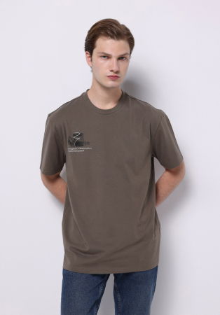 МУЖЧИНЫ - COLIN'S Мужская Футболка Хаки Comfort