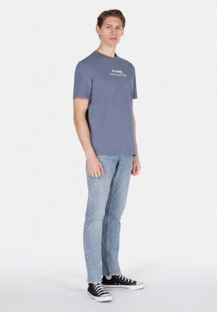 BARBATI - COLIN'S Tricou Albastru Comfort Barbati