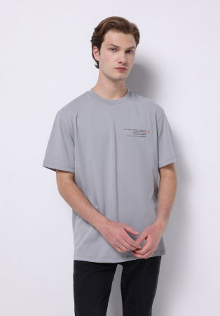 МУЖЧИНЫ - COLIN'S Мужская Футболка Голубая Comfort