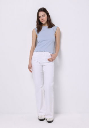 FEMEI - COLIN'S Tricou Navy Slim Femei