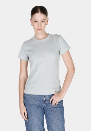 Tricouri si Topuri - COLIN'S Tricou Mint Slim Femei