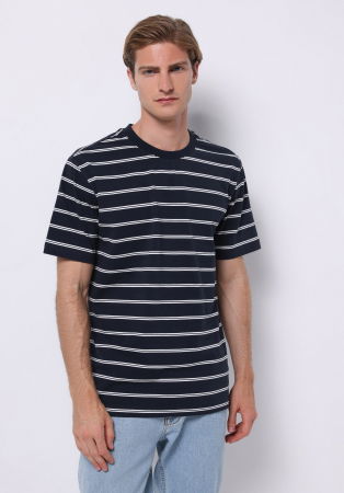 МУЖЧИНЫ - COLIN'S Мужская Футболка Темно-Синяя Comfort