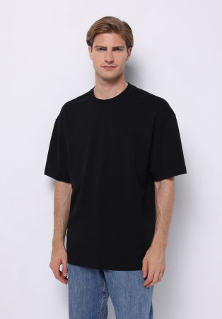 Tricouri si Polo - COLIN'S Tricou Negru  Barbati