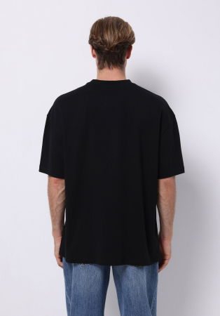 Tricouri si Polo - COLIN'S Tricou Negru  Barbati