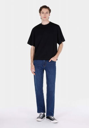 МУЖЧИНЫ - COLIN'S Мужская Футболка Чёрная Boxy