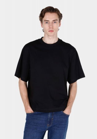 МУЖЧИНЫ - COLIN'S Мужская Футболка Чёрная Boxy