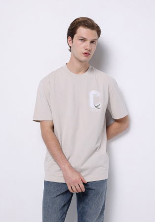 МУЖЧИНЫ - COLIN'S Мужская Футболка Оранжевая Comfort