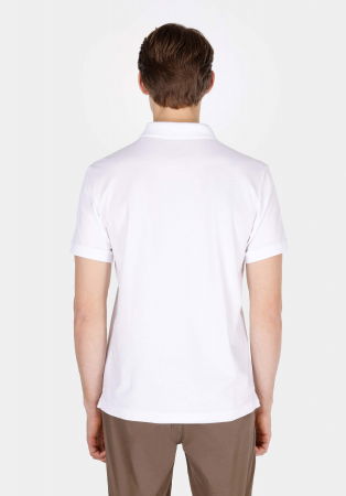 Tricouri si Polo - COLIN'S Tricou Polo Alb Regular Barbati