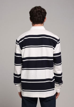 МУЖЧИНЫ - COLIN'S Поло С Длинным Рукавом Blue Comfort