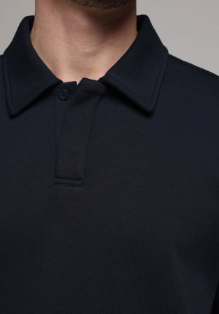 МУЖЧИНЫ - COLIN'S Мужское Поло С Длинным Рукавом темно-синее 