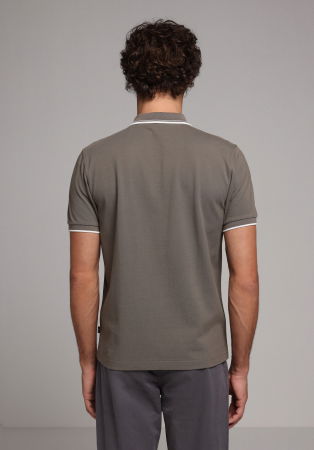 BARBATI - Tricou Polo Haki Barbati